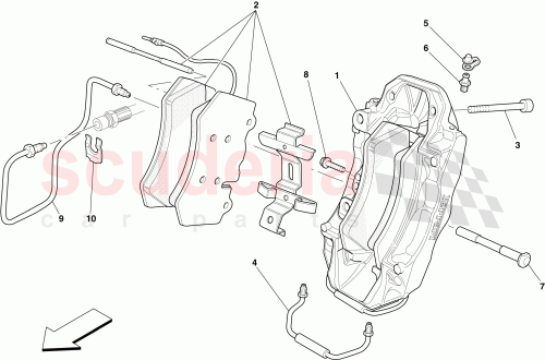 Part Diagram for Ferrari 220452