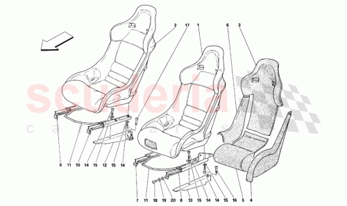 Part Diagram for Ferrari 64388800