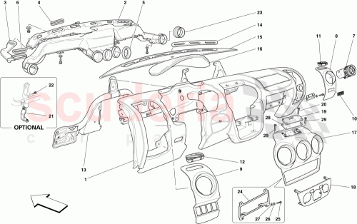 Part Diagram for Ferrari 81190910