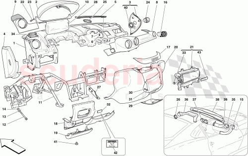 Part Diagram for Ferrari 83058512