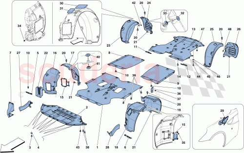 Part Diagram for Ferrari 84920600