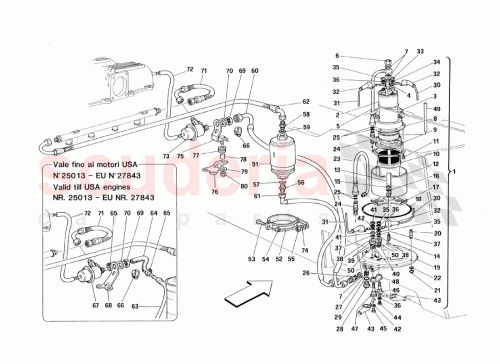 Part Diagram for Ferrari 14574287