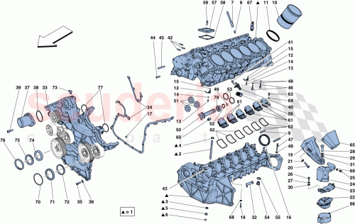 Part Diagram for Ferrari 313700