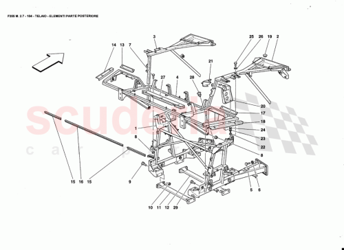 Part Diagram for Ferrari 63369800