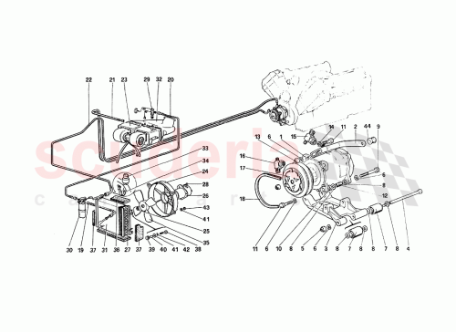 Part Diagram for Ferrari 61701500
