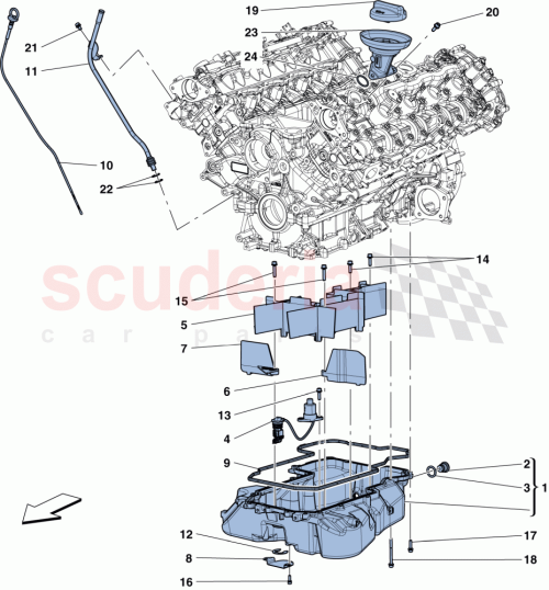 Part Diagram for Ferrari 307944