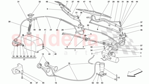 Part Diagram for Ferrari 63875200