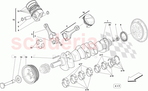 Part Diagram for Ferrari 282617