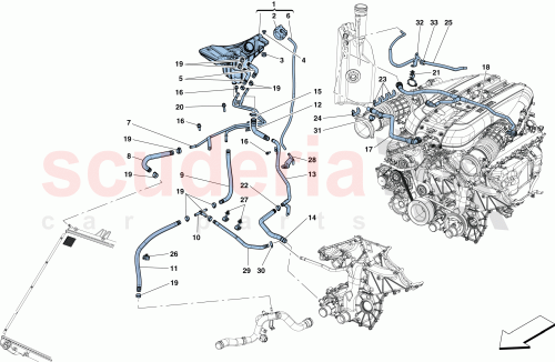 Part Diagram for Ferrari 339343