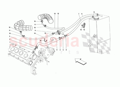 Part Diagram for Ferrari 139525