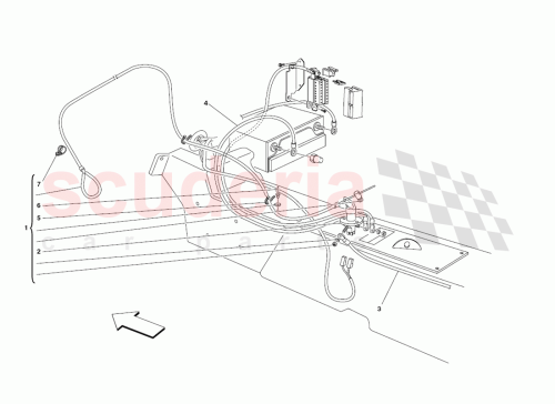 Part Diagram for Ferrari 232867