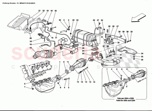 Part Diagram for Ferrari 212938