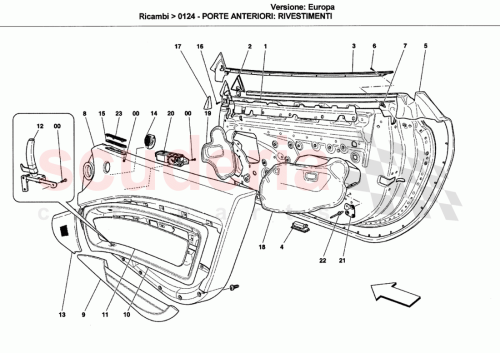 Part Diagram for Ferrari 820728