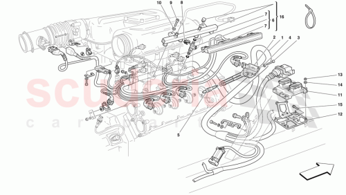 Part Diagram for Ferrari 182542