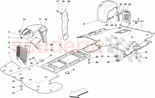 Part Diagram for Ferrari 80896900