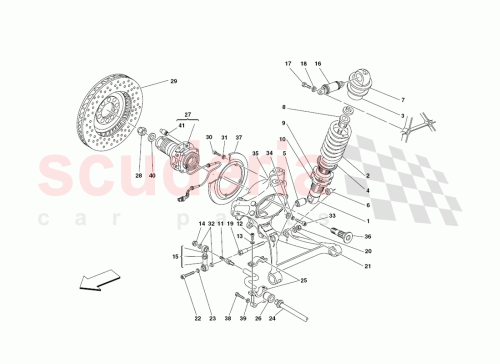Part Diagram for Ferrari 255271