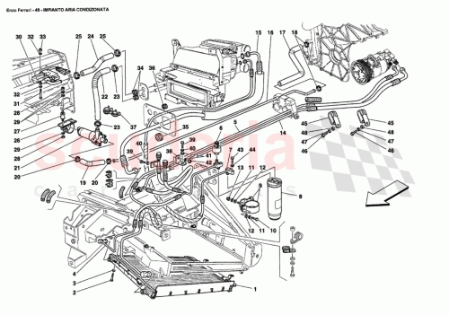 Part Diagram for Ferrari 14499378