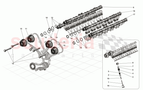 Part Diagram for Ferrari 286639