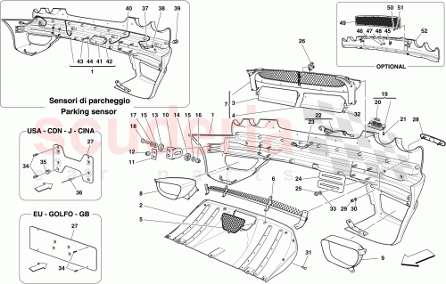 Part Diagram for Ferrari 000808769