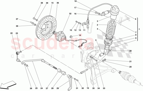 Part Diagram for Ferrari 239584