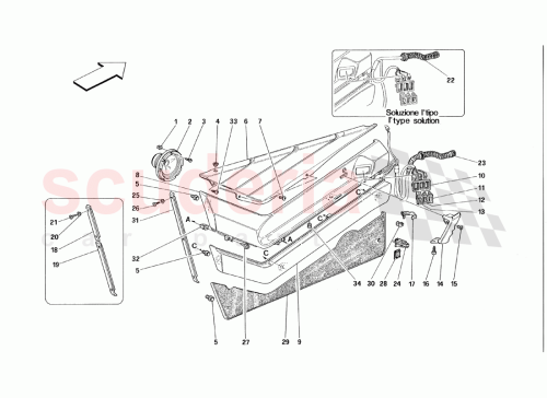 Part Diagram for Ferrari 62885500