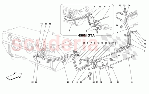 Part Diagram for Ferrari 174813