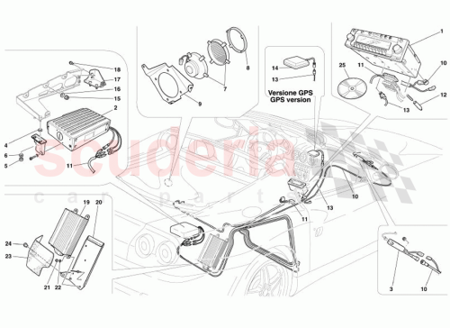 Part Diagram for Ferrari 191501