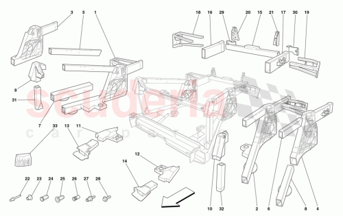 Part Diagram for Ferrari 179471