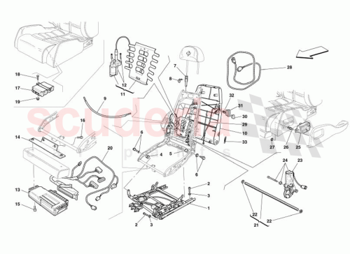Part Diagram for Ferrari 67284600