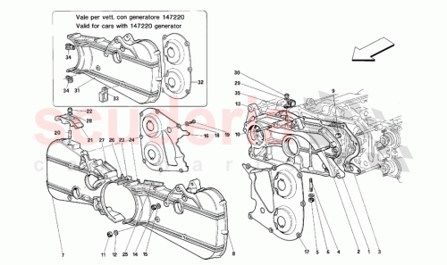 Part Diagram for Ferrari 128031