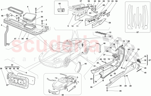 Part Diagram for Ferrari 67315400