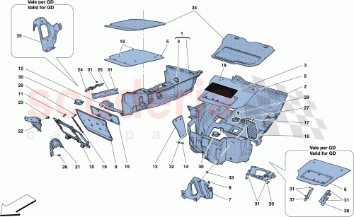 Part Diagram for Ferrari 82277800