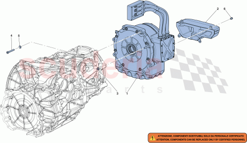 Part Diagram for Ferrari 14059321