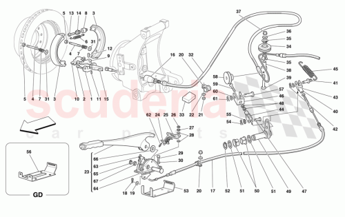 Part Diagram for Ferrari 163182