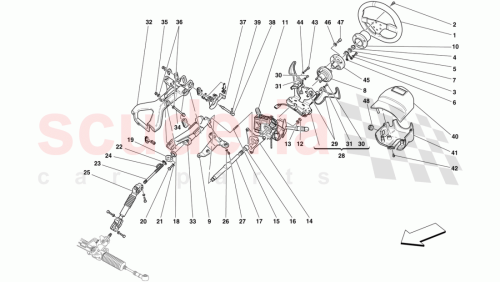 Part Diagram for Ferrari 182543