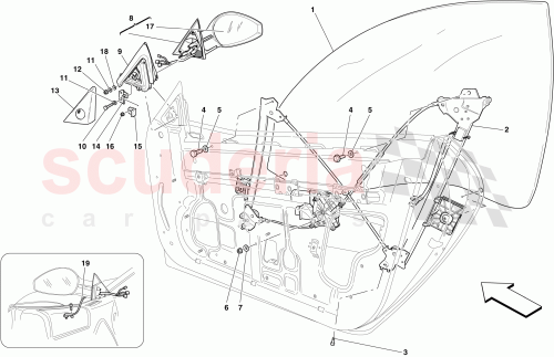Part Diagram for Ferrari 83061000