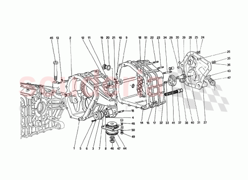 Part Diagram for Ferrari 111189