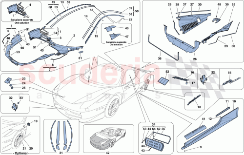 Part Diagram for Ferrari 82979100