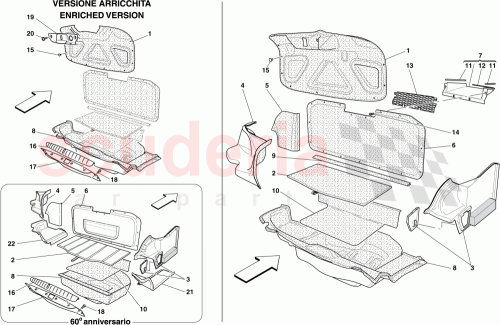 Part Diagram for Ferrari 80958200