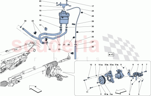 Part Diagram for Ferrari 323252