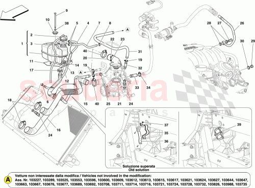 Part Diagram for Ferrari 272837