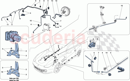 Part Diagram for Ferrari 311486