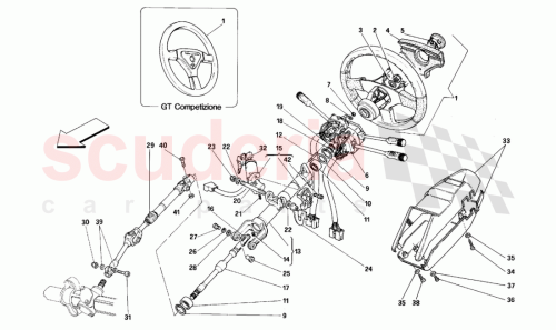 Part Diagram for Ferrari 157297