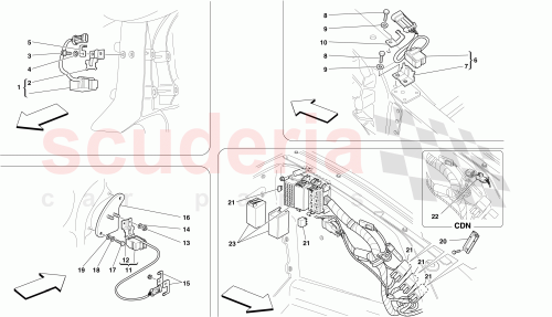 Part Diagram for Ferrari 232676
