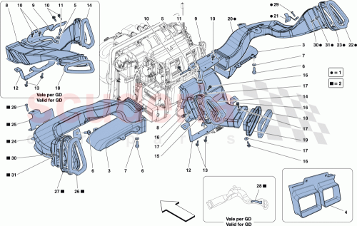 Part Diagram for Ferrari 82872300