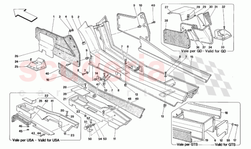 Part Diagram for Ferrari 64277200
