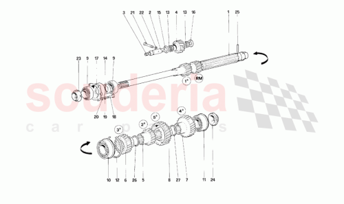 Part Diagram for Ferrari 13907770