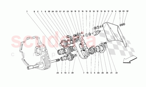 Part Diagram for Ferrari 161486