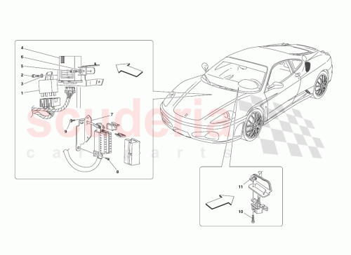 Part Diagram for Ferrari 205713