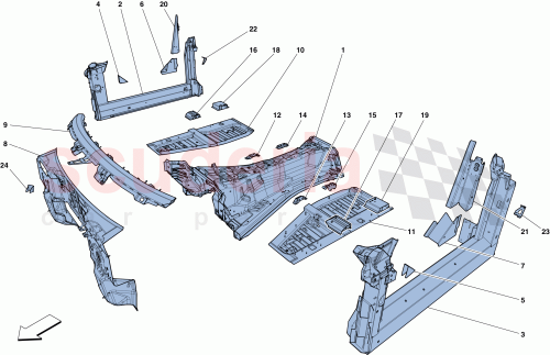 Part Diagram for Ferrari 273925